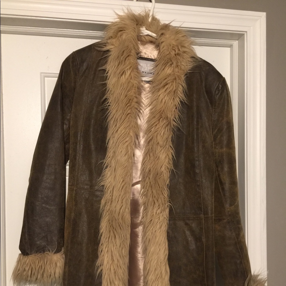 Wilson’s Leather coat
